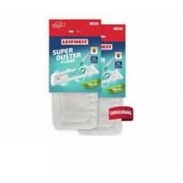 Leifheit Pakeičiamos šluostės 1055388 42cm, 2 vnt., 100x plaunamos, 100% mikropluoštas, universali tvirtinimas