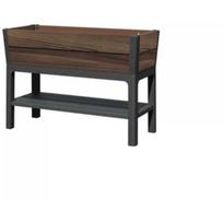 Keter Gėlių vazonas 29213340533 48L, aukštis 79,8 cm, ergonomiškas, intelektuali laistymo sistema, medžio imitacija