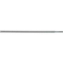 Yato mūro grąžtas YT-419849 30 mm, 1000 mm, 874 mm, 47-55 HRC, 40Cr, YG9, SDS-Max, X-tip, smėliu apdorotas