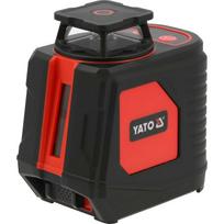 Yato Lazerinis lygis YT-30428 5 linijų, veikimo atstumas 25 m, tikslumas ±1.5 mm / 5 m, IP54, maitinimas 4 AA baterijos