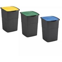 Curver Atliekų konteineris 0867032999 47L, 3 vnt, plastikas, 37 x 37 x 54 cm