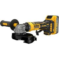 Dewalt Kampinė šlifuoklis DCG404S2T-QW 18V, 125 mm, 2 x 3,5 Ah, bešepetėlis variklis, elektroninė stabdys, elektroninė sankaba
