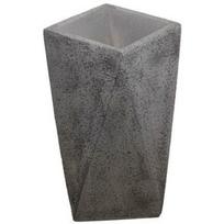 Besk Lauko gėlių vazonas 9130278, 400mm, 400mm, 600mm, pilkas, stiklo pluoštas, kita forma