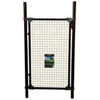 Besk Vartai 9071373, 1m, 1.2m, 2x60x1.5mm, 1.7m, ruda, milteliniu būdu dažytas, metalas, tinklelis 50x50mm