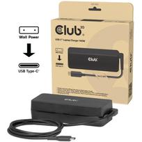 Club3D Įkroviklis USB-C 140W CAC-1932, 140W, 1m, kompakti, universalus, greitas įkrovimas
