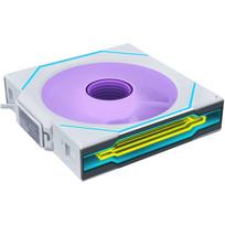 Lian Li Kompiuterio ventiliatorius 140mm G99.14SLIN1W1W.00, 1800RPM, 3.45mmH2O, FDB, 62 LED, baltas