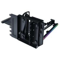 Lian Li Korpus Priedas Vertikalus VGA Laikiklis G89.VG4-5-V4X.00, 4 lizdai, 10kg, 200mm PCIe 5.0 kabelis, 5V ARGB apšvietimas