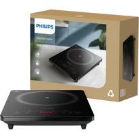 Philips Indukcinė viryklė HD5830/90, 2000 W, 1 degiklis, 8 šildymo lygiai, stiklo keramikos paviršius, laikmatis iki 3h