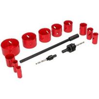 Draumet Bimetalinė skylu gręžimo komplektas 8961736, 19mm, 22mm, 25mm, 29mm, 35mm, 38mm, 44mm, 51mm, 57mm, 64mm, 76mm, 11vnt