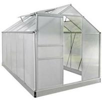 Besk Šiltnamis polikarbonato 9112335, 310x190x195cm, aliuminis 0.7-1.5mm, polikarbonatas 4mm, slankios durys
