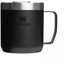 Stanley Puodelis The Everyday Camp Mug 0,35L 28130940081, 290g, Juodas, 0,35L, nerūdijantis plienas, šiltas iki 1,5h