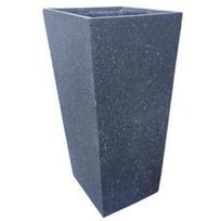 Besk Gėlių vazonas 9149461, 400mm, 400mm, 800mm, stačiakampis, pilkas, stiklo pluoštas