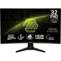 Msi Monitorius MAG 32C6X, 250 Hz, 1920 x 1080, VA, 31.5", 5.4 kg, 178°, 100 - 240 V, HDMI 2, DisplayPort 1.2a, VESA 100 x 100