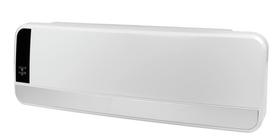 Sieninis PTC šildytuvas papildomam patalpų šildymui 2000W 3 režimai laikmatis termostatas pultas Wall-Designheat 2000R 342192 Eurom