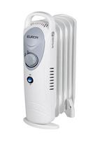 Tepalinis radiatorius mažoms patalpoms papildomai šildyti 500W 20m³ 5 sekcijos termostatas apsauga baltas RAD 500 363609 Eurom