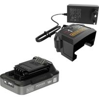 Stanley Įrankių akumuliatorius ir įkroviklis BDL2018S1B-QW, 18 V, 2 Ah, 1 A įkroviklis, LED įkrovimo būsenos indikatorius