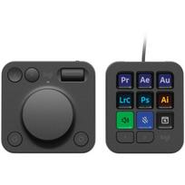Logitech Klaviatūra MX Creative Console 920-012931, grafito spalva, 15 mygtukų, 2.4GHz, Bluetooth, USB Type-C