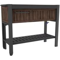 Keter Ištraukiamas šventinis stalas 29213772, rudas, 28.00kg, 144.00cm x 46.00cm x 52.00cm