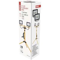 Emos LED prožektorius HOBBY SLIM ZS2221.2, 2x20,5 W, 180 mA, 220–240 V, 50 Hz, 25 000 h, IP65, 2x1600 lm, 120°, aliuminis