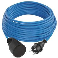 Emos Atsparus oro sąlygoms prailgintuvas P01520W, 20 m, mėlynas, 250 V, 16 A, 1 lizdas, IP44, PVC, vaikų apsauga