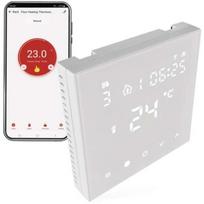Emos Programuojamas grindų termostatas P56201UF, 230V AC, Wi-Fi, 6x per dieną, NTC 10kΩ jutiklis, balso valdymas, LED ekranas