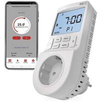 Emos Termostatas MODELIS P56601SH, skaitmeninis, Wi-Fi, 3 680 W, 24 laikmačio programos, vaikų apsauga, balso valdymas