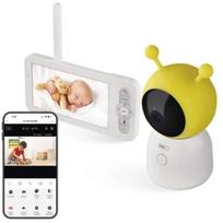 Emos IP kūdikių monitorius IP-500 GUARD H4052, 100°, DC 5 V/1 A, 3 MP CMOS, naktinis matymas, įrašymo galimybė