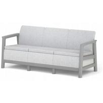 Keter Sodo sofa trijų vietų Scandi Linea 29214642ECN, 182cm, 73cm, 77.5cm, 20kg, 3x110kg, presuota plastikas