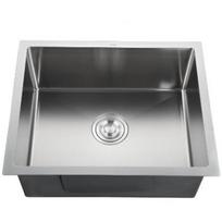 Ab Kriauklė NT AB 9134498, 540x440x200mm, satinas, nerūdijantis plienas, įeina sifonas, išleidimo skersmuo 110mm