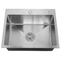 Ab Kriauklė NT 9134511, 540x510mm, 220mm, 110mm, nerūdijantis plienas, satinas, su sifonu