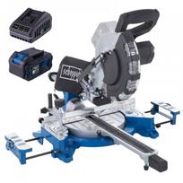 Scheppach Akumuliatorinis slankusis kampinis pjūklas BC-HM216-X 5901228400, 20 V, 4200 aps./min, 210 x 30 x 2,0 mm, -45° iki +45°
