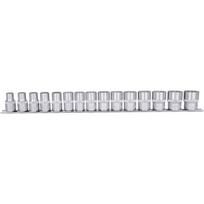 Kstools Bitų rinkinys 911.1285, 1/2", 15vnt, 12-taškų, chromo vanadis, matinė danga