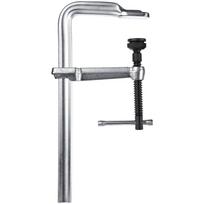 Bessey Aukštos kokybės spaustukas GSM30, 300mm, 11000N, 40Nm, 140mm, 30x15mm, karščiui atspari plokštė, dviguba naudojimas