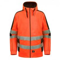Pesso Hi-vis striukė su kapišonu FL05_OR-L, 155g/m², 100% poliesteris, EN ISO 20471:2013, 2 kategorija