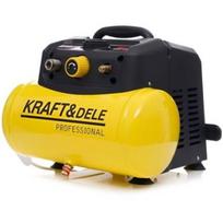 Kraftdele Kompresorius 8110169, 6l, 230V, 1100W, 180l/min, 8bar, bealyvis, nešiojamas rankenos