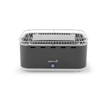 Barbecook Carlo anglinis stalo grilis maisto gaminimui lauke 38.5x28.5cm ventiliatorius reguliuojamas oro srautas 44x33x21cm BC-CHA-1015 Urban Grey