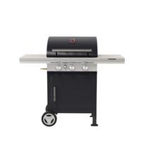 Barbecook Spring 3112 dujinis grilis maisto gaminimui lauke 3 degikliai 11.4kW ketaus grotelės termometras spintelė 115x55x133cm BC-GAS-2002