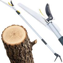 Geko teleskopinis pjūklas ir genėjimo įrankis G72098, 1,37-2,2m, 300mm, 1,5cm, greitas montavimas