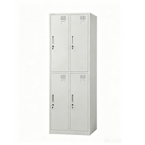 Metalinė persirengimo spintelė keturvietė, dviejų lygių Rehalt Systems 1800 x 800 x 500
