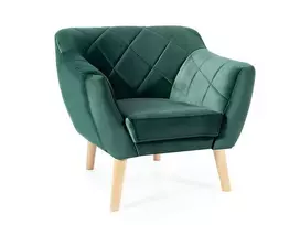 Karo 1 Velvet fotelis, bukas