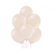Lateksiniai balionai Pastel Alabaster 30 cm (100 vnt.) – pastelinės alabastro spalvos balionai šventėms