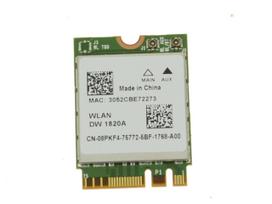 Dell 028D9J rev A00 (DW1820A) Nešiojamojo Kompiuterio WiFi + Bluetooth Plokštė (Atnaujinta) (Atnaujinta)