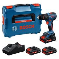 Bosch akumuliatorinis smūginis suktuvas-gręžtuvas EXSB18V-90 3 x 4,0 Ah