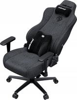 Žaidimų fotelis Anda Seat Novis Plus XL tamsiai pilkas, audinys, su pasukimu | AD23YC-XL-01-GB-F-G04 | 6977890869014