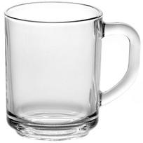 Puodeliai 240 ml grūdinto stiklo, 6 vnt. rinkinys