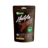 NP LF šunų skanėstai minkšti ėrienos gabaliukai su goji uogomis 75 g