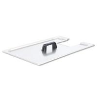 Dangtis konteineriui GN 1/1, skirtam SmartVide, Sammic, GN 2/1, Sidabro, 530x325mm