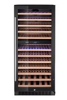 Vyno šaldytuvas, 2 zonų, 124 buteliai, Arktic, 265L, Juodas, 569x595x(H)1397mm
