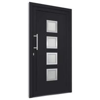 vidaXL Priekinės durys antracito spalvos 98x190cm