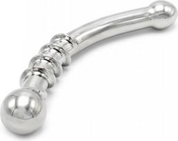 Varpos imitatorius Kiotos Steel Curve Steel Dildo Twisted
